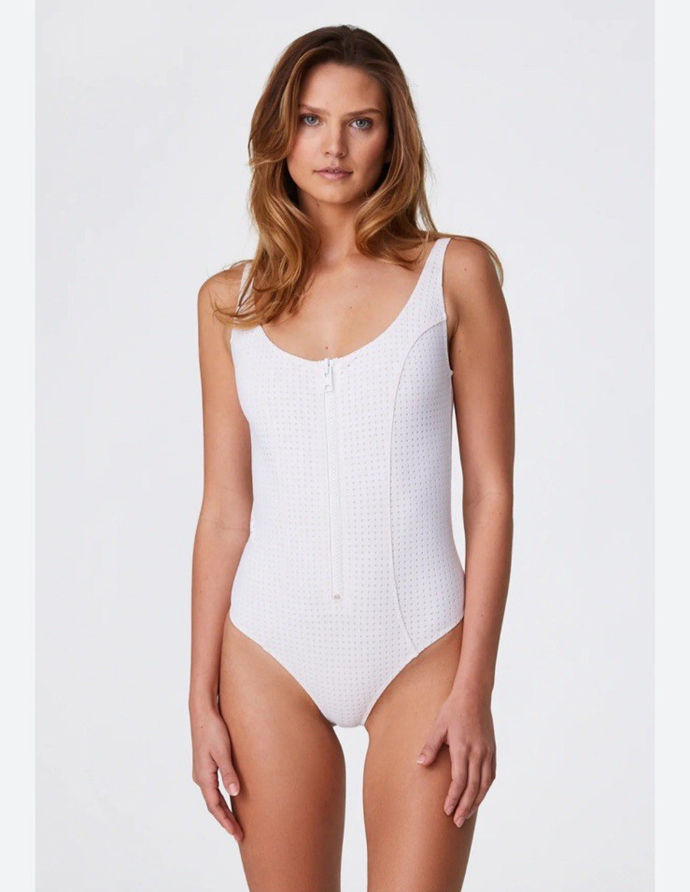 Lisa Marie Fernandez Swimsuit Size 2 (US 4/6) Cult Classic White Jasmine Maillot